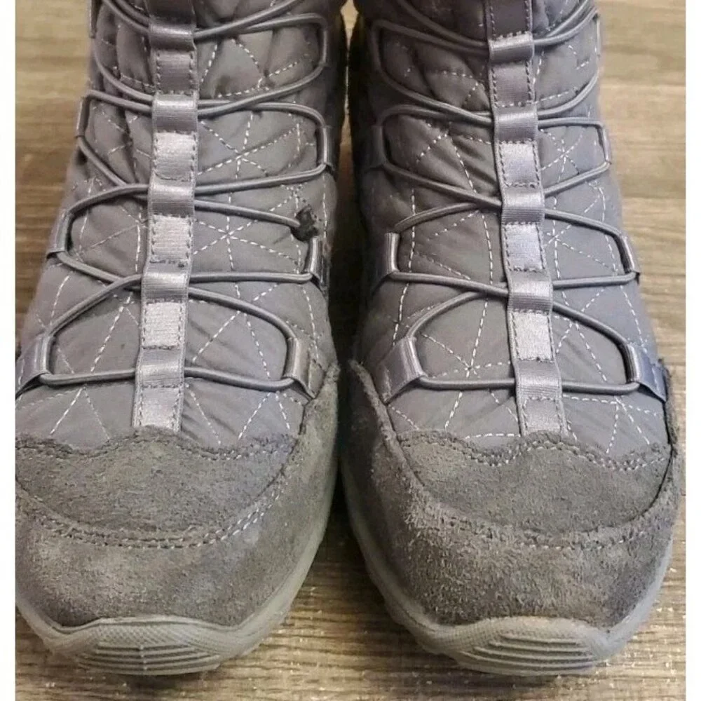Skechers Reggae Fest Steady Boots Women’s Size 6‎ Gray